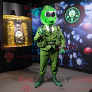 Disfraz de mascota de Green...