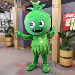 Green Green Bean maskot...