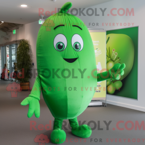 Maskottchenkostüm Grüne...