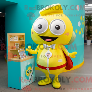 Lemon Yellow Ceviche mascot...