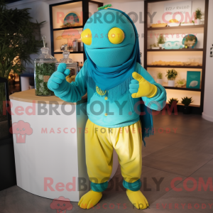 Costume mascotte de citron...