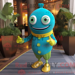 Costume mascotte de citron...