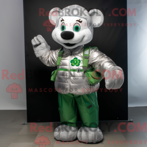 Costume de mascotte Silver...