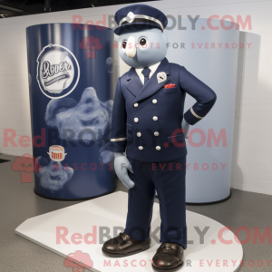 Navy Soda Can...