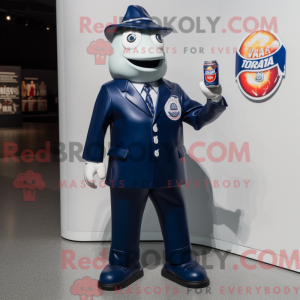 Navy Soda Can maskot...