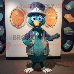 Disfraz de mascota de pavo...