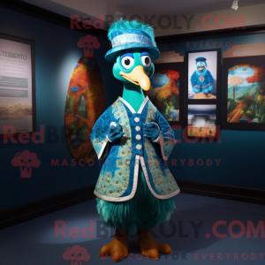 Disfraz de mascota de pavo...