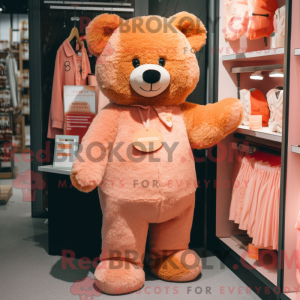 Peach Teddy...