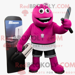 Disfraz de mascota Magenta...