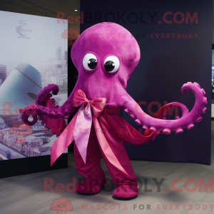 Magenta Octopus...