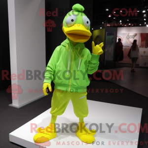 Costume mascotte de canard...
