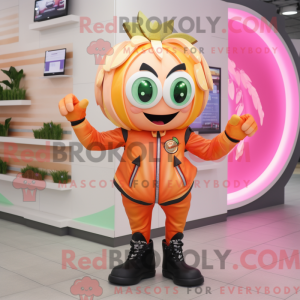 Peach wisiorek...