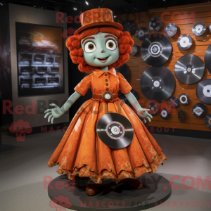 Rust Plate Spinner maskot...