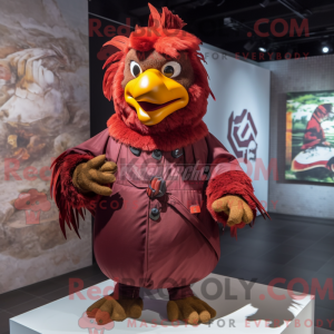 Maskotka Maroon Rooster to...
