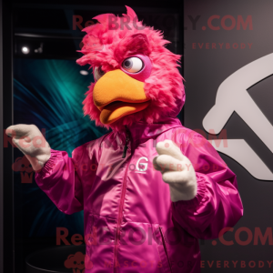 Disfraz de mascota Magenta...