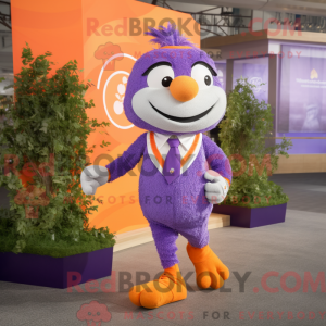 Lavendel mandarin maskot...