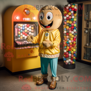 Goldener Kaugummiautomat...