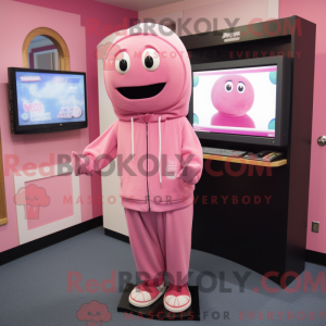 Disfraz de mascota de Pink...