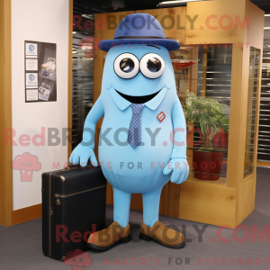 Costume mascotte de Cyclope...