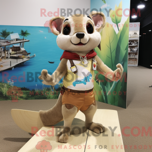 Costume mascotte d écureuil...