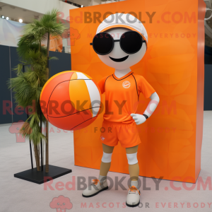 Orange Volleyball Ball...