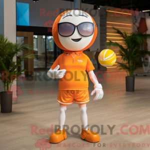 Orange Volleyball Ball...