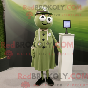 Costume de mascotte d Olive...