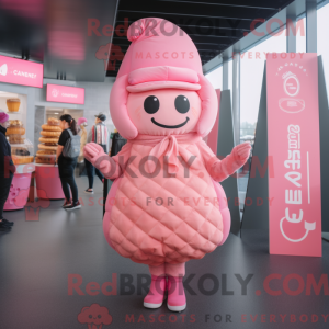 Maskottchenkostüm Rosa...