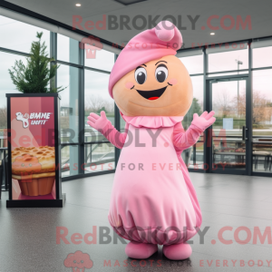 Maskottchenkostüm Rosa...