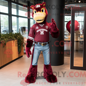 Costume de mascotte de fer...
