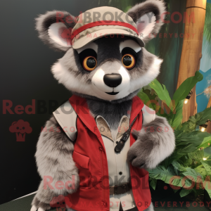 Grauer Roter Panda...