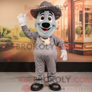 Costume de mascotte de fer...