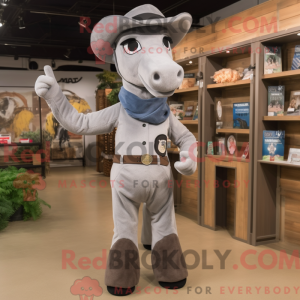 Costume de mascotte de fer...