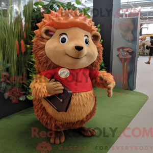 Rust Hedgehog mascot...