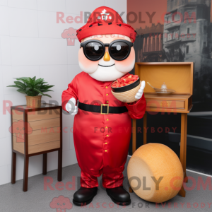 Costume mascotte de Dim Sum...
