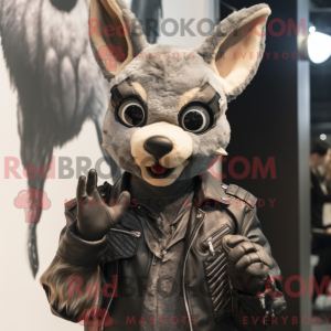 Gray Roe Deer mascot...