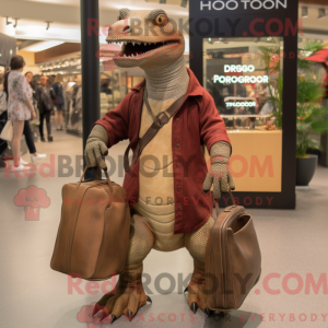 Máscara de Dragão de Komodo...