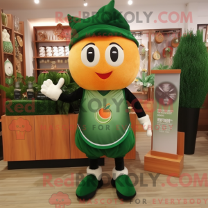 Forest Green Apricot mascot...
