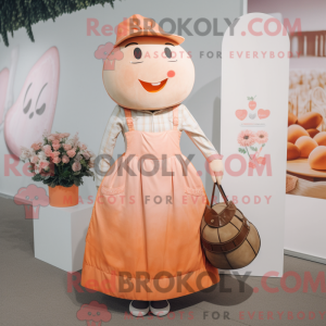 Peach Wedding Cake mascot...