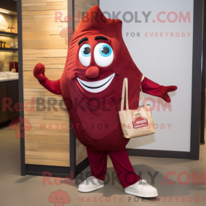 Postava maskota Maroon Fish...