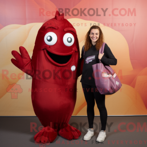 Personaggio mascotte Maroon...