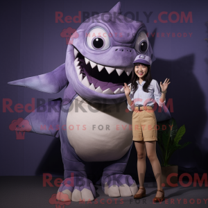 Lavendel Megalodon máscara...