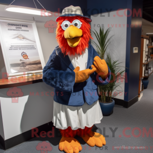 Disfraz de mascota de pollo...