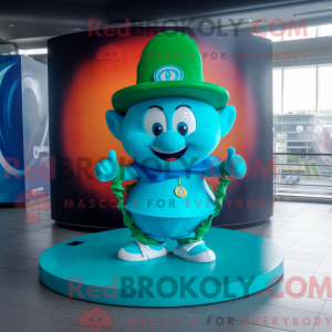 Turquoise Leprechaun Hat...