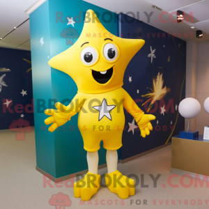 Yellow Starfish mascot...