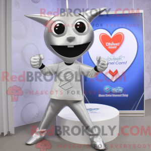 Maskotdraktfigura Silver...