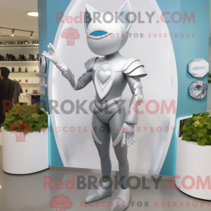 Maskotdraktfigura Silver...