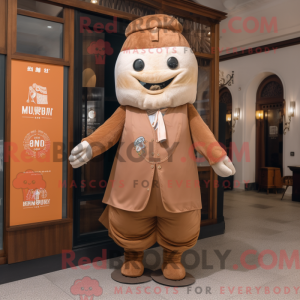 Rust Dim Sum mascot costume...