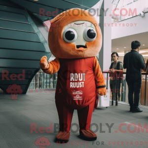 Rust Dim Sum mascot costume...