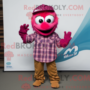 Disfraz de mascota Magenta...